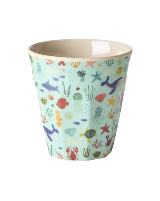 Rice - Medium Beker Ocean Blauw