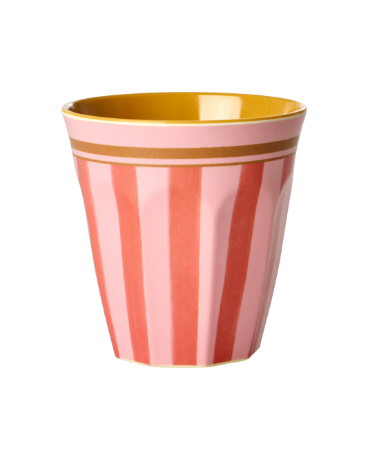 Rice - Medium Beker Organic Stripes