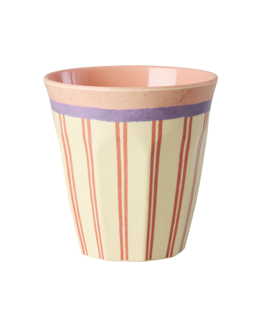 Rice - Medium Beker - Stripey Love