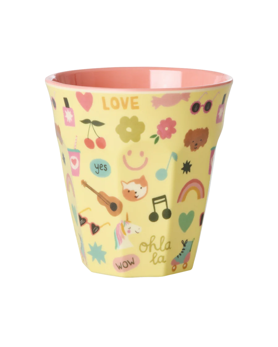 Rice - Medium Beker Unicorn love