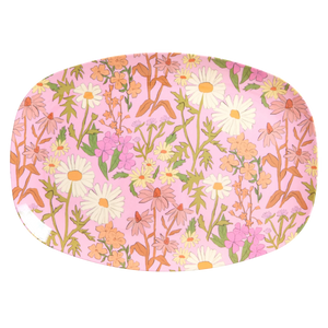 Melamine plate - Daisy dearest print