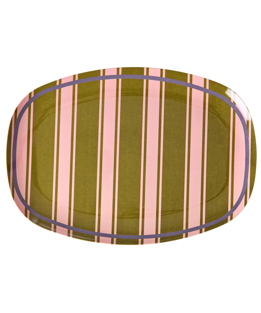 Rice - Melamine plate - Streep delight