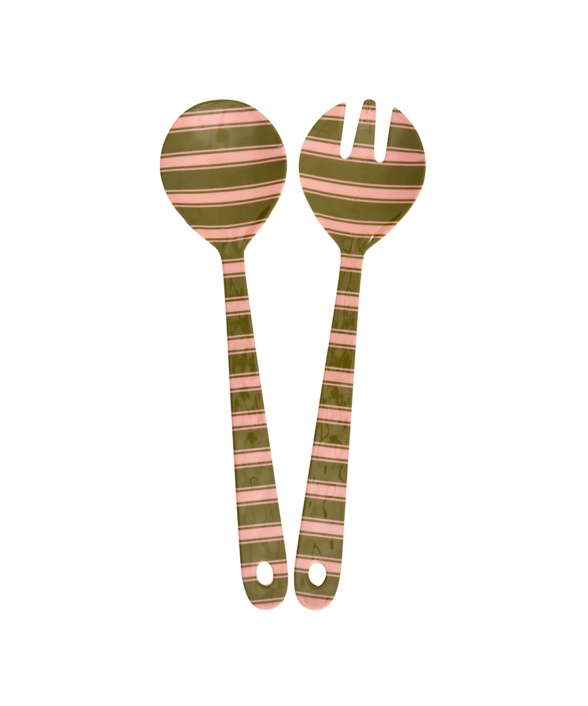 Rice - Salad servers striped