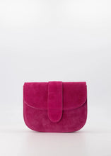 Afbeelding in Gallery-weergave laden, Tas maan - Fuchsia suede
