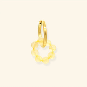 Mable oorbel - Citrien Gemstone