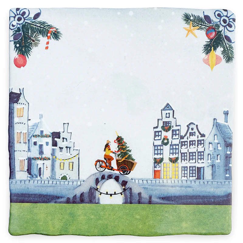 Storytiles - Christmas tree coming through