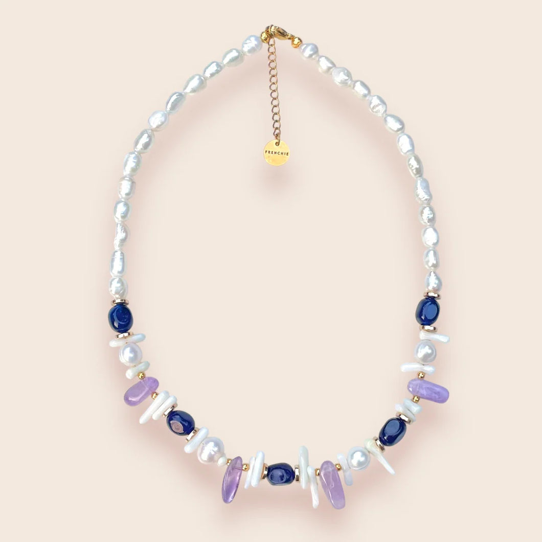 Studio Frenchie - Necklace - Pearl drops