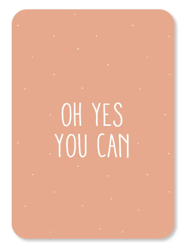 Kaart - Oh yes you can