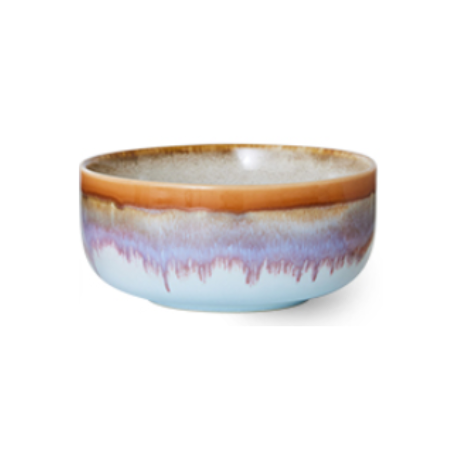 Hk Living 70s ceramics - Dessert bowl ash