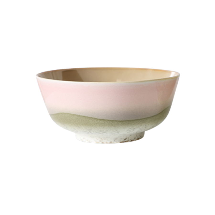 Hk Living 70s ceramics - Ramen bowl bramble