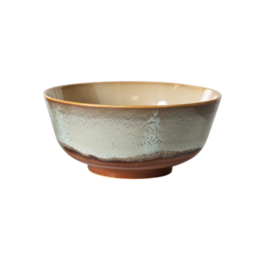 Hk Living 70s ceramics - Ramen bowl frost