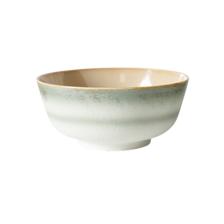 Hk Living 70s ceramics - Ramen bowl petal
