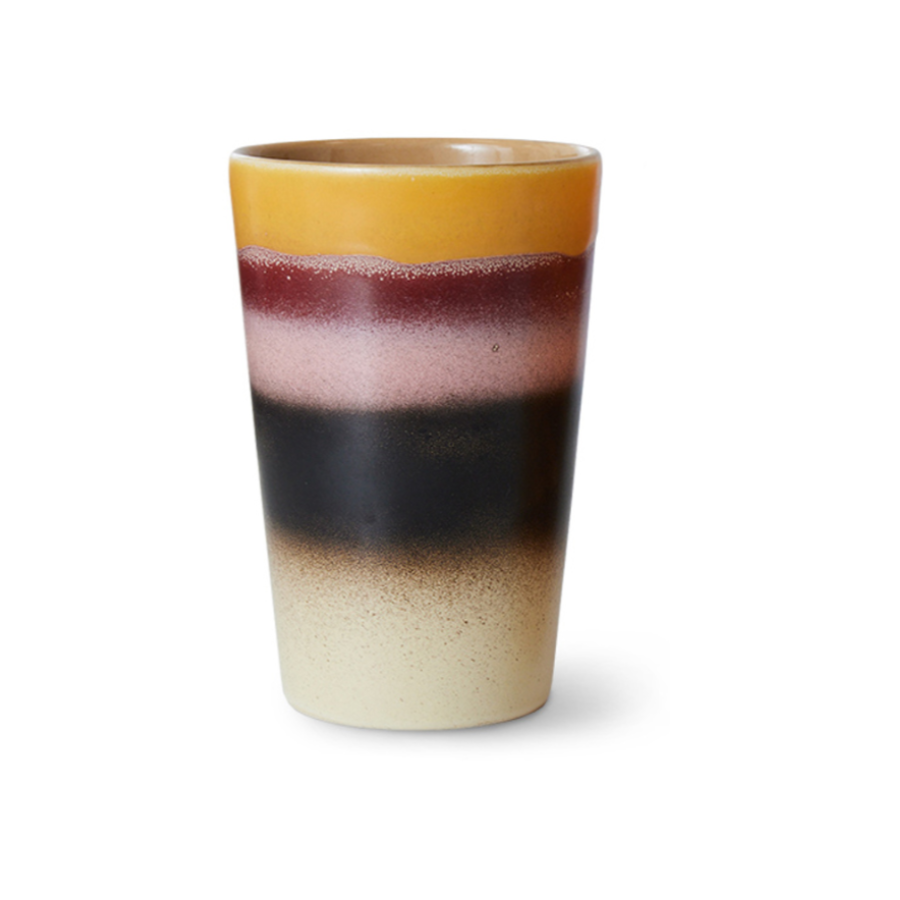 Hk Living 70s ceramics - Tea mug sunset