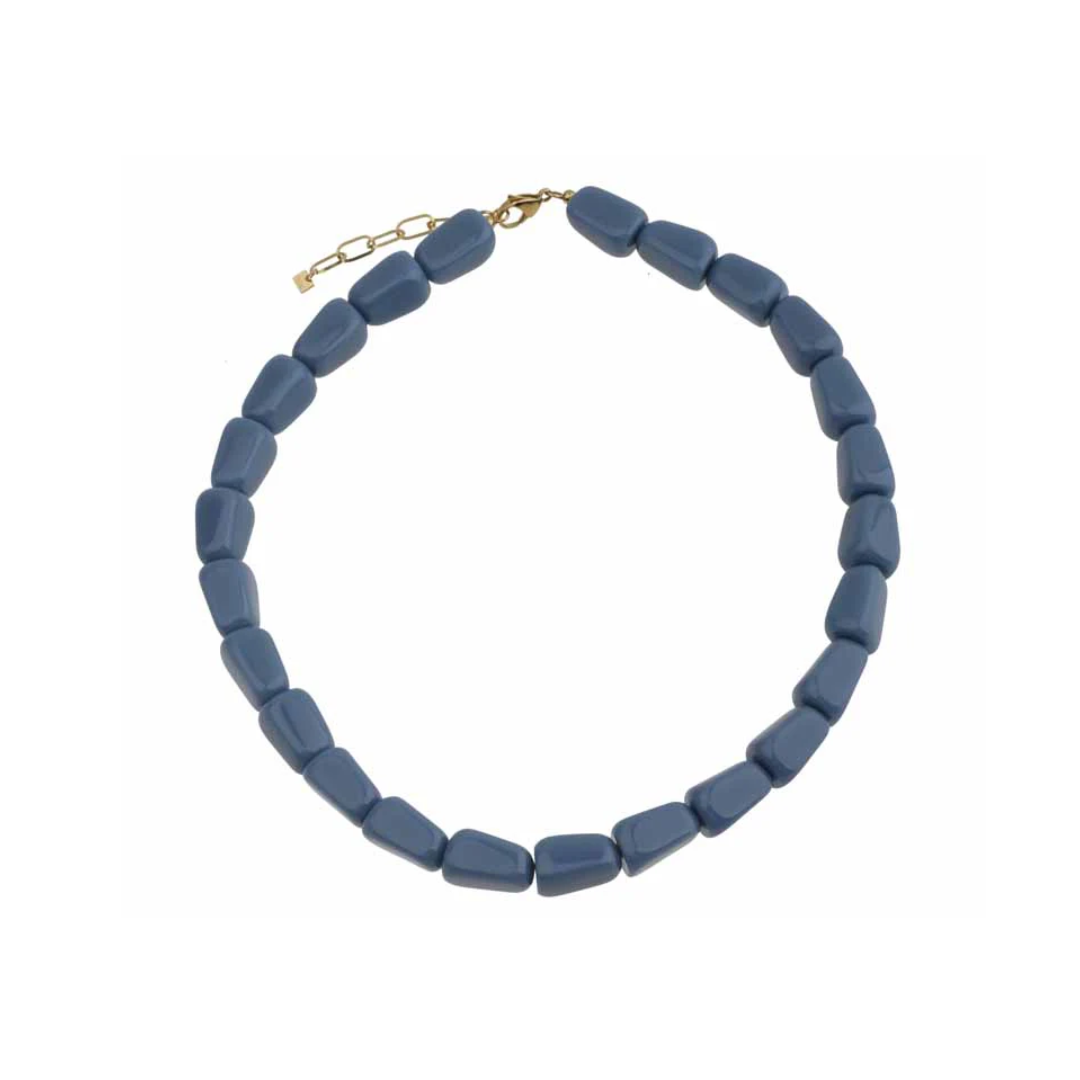 Kralenketting Madrid - Blauw