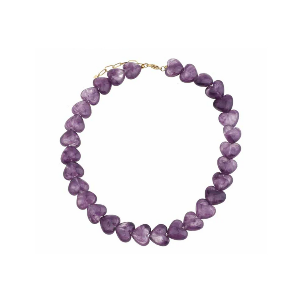 Kralenketting - Paars