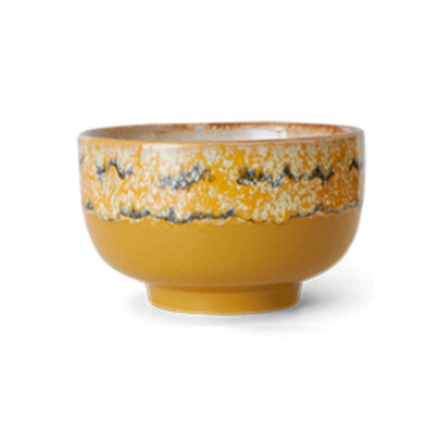 Hkliving 70s ceramics - Noodle bowl Sunbeam