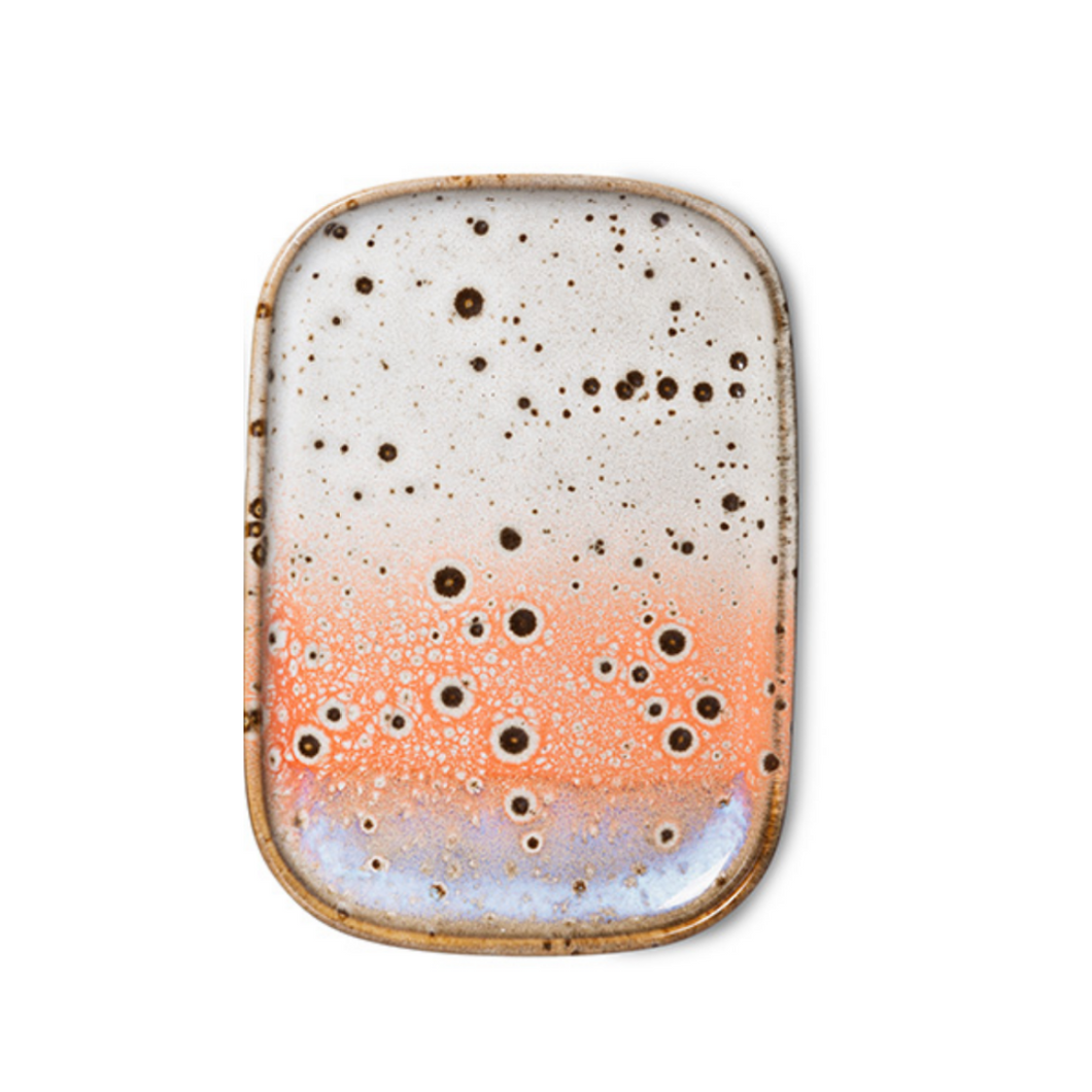 Hkliving 70s ceramics; small tray atlas comet