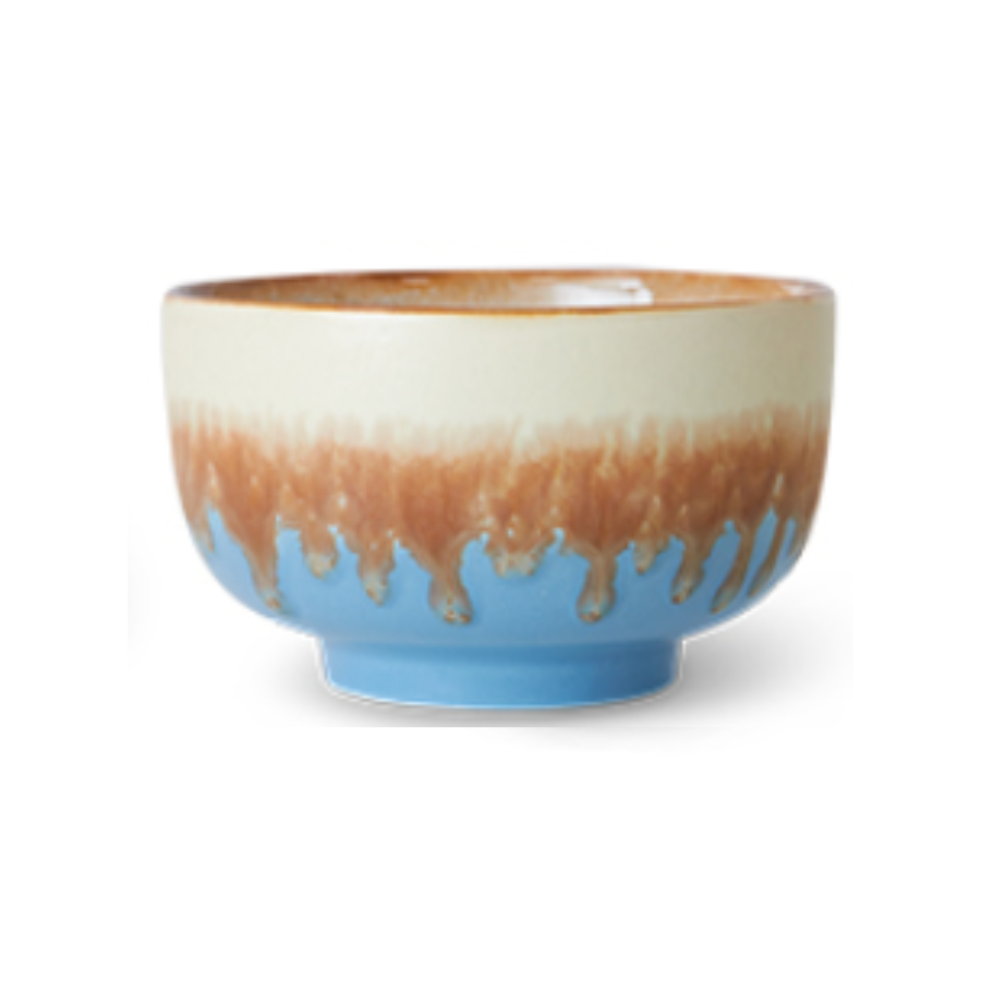 Hk Living 70s ceramics - Noodle bowl Azure