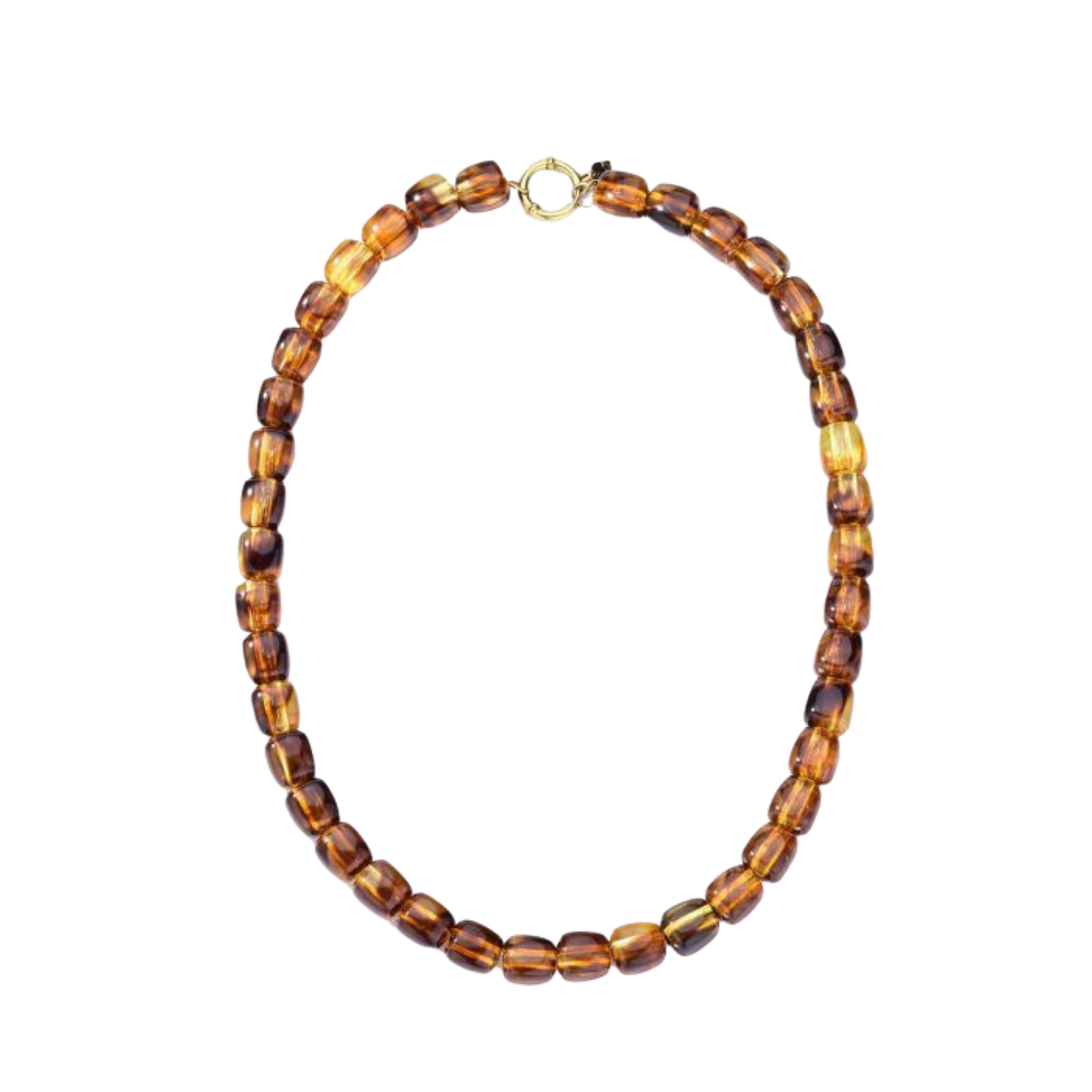 Kralen ketting Lynn - Amber