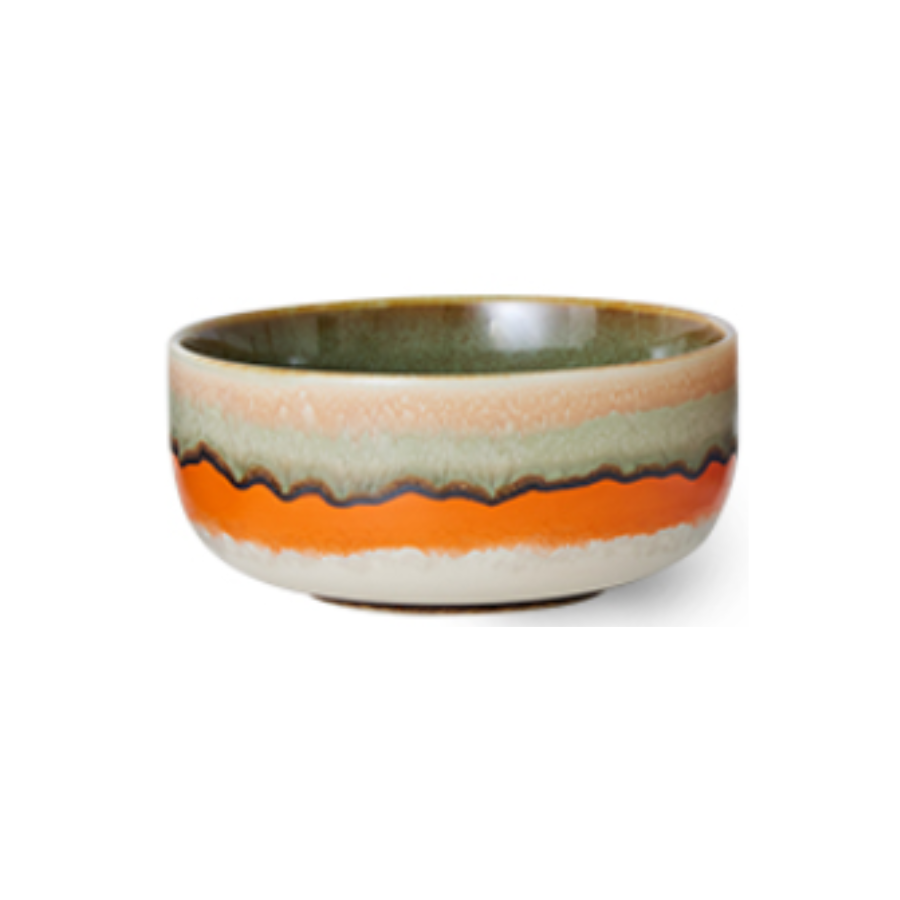 Hk Living 70s ceramics - Dessert bowl burst