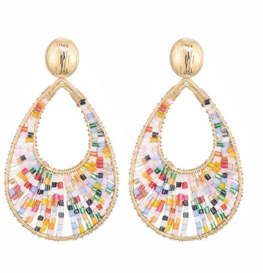 Oorbellen - Multicolour/goud