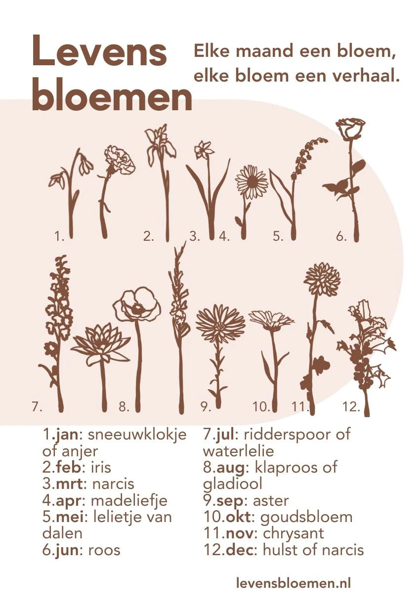 Joeff - Levensbloemen Januari - Juli
