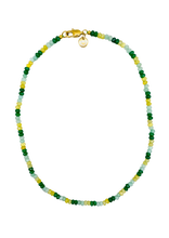 Afbeelding in Gallery-weergave laden, Bonnie Studio&#39;s - Roger mixed necklace green
