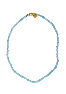 Bonnie Studio's - Necklace Roger baby blue