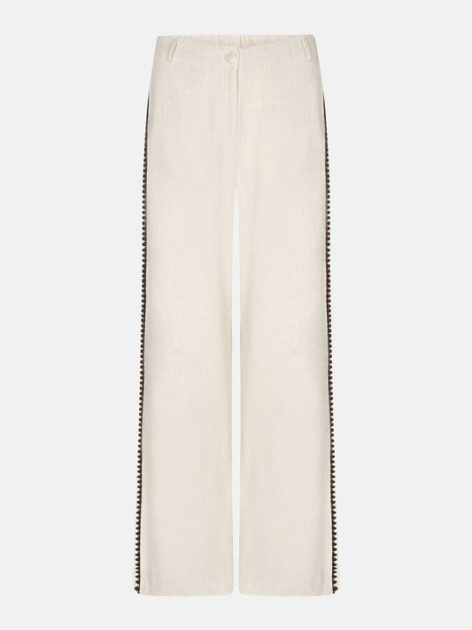 Ydence Pants Kaya - Ecru