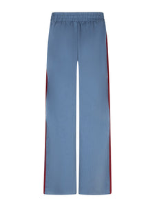 Ydence Pants Zizi - Denim blue / burgundy