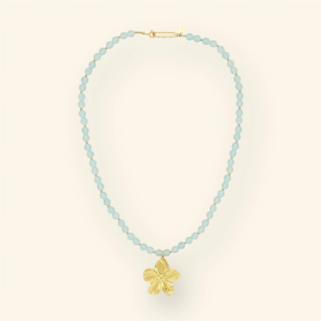 Mable - Lovely Lily ketting - Blauw