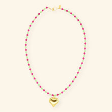 Afbeelding in Gallery-weergave laden, Mable ketting - Green Fuchsia
