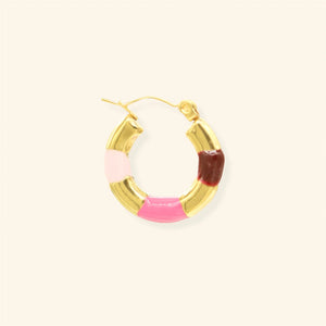 Mable oorbel - Sunrise Hoop