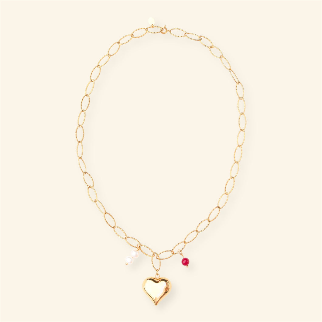 Mable ketting - Goud hart