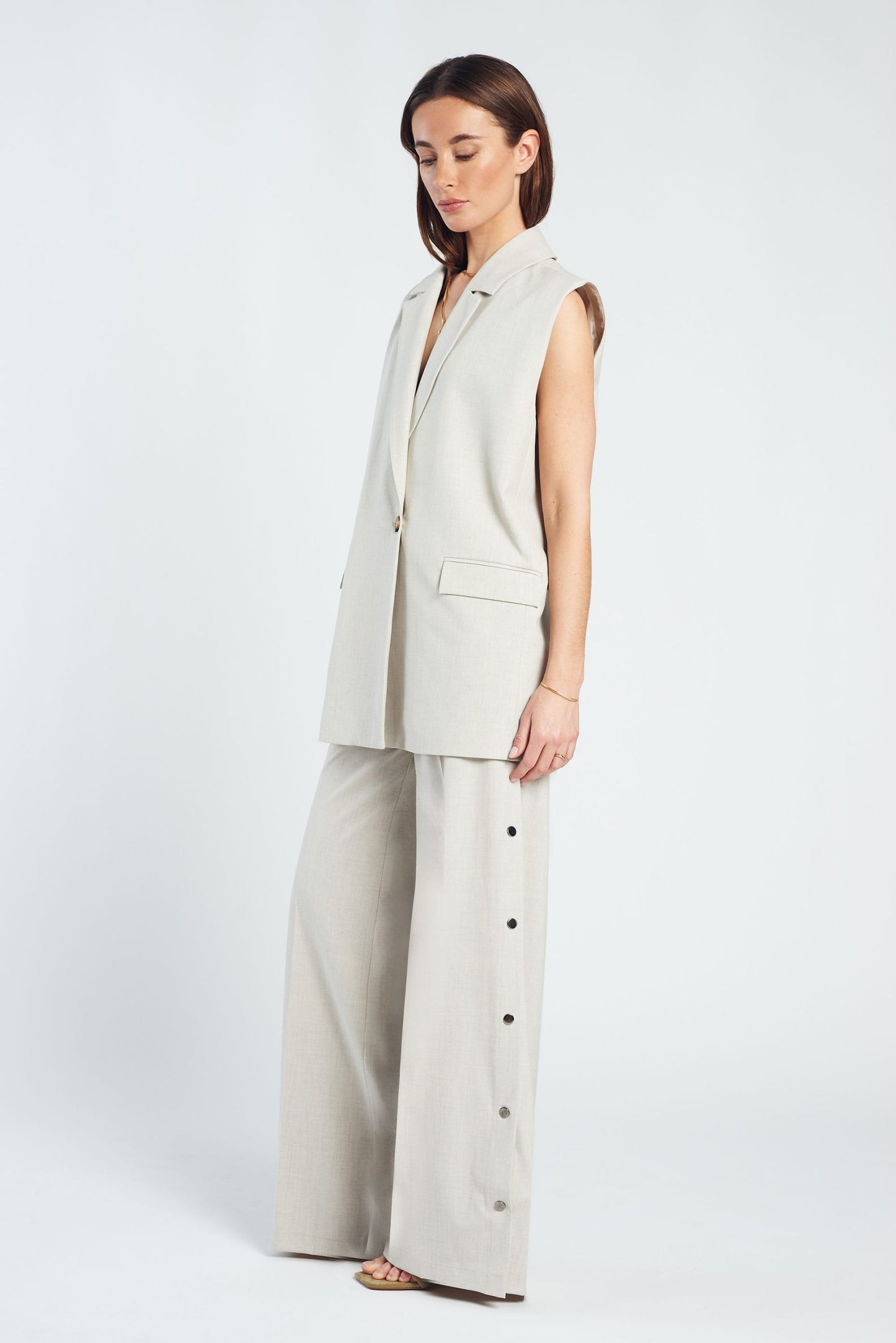 Spooq - Denia pants - Beige melange