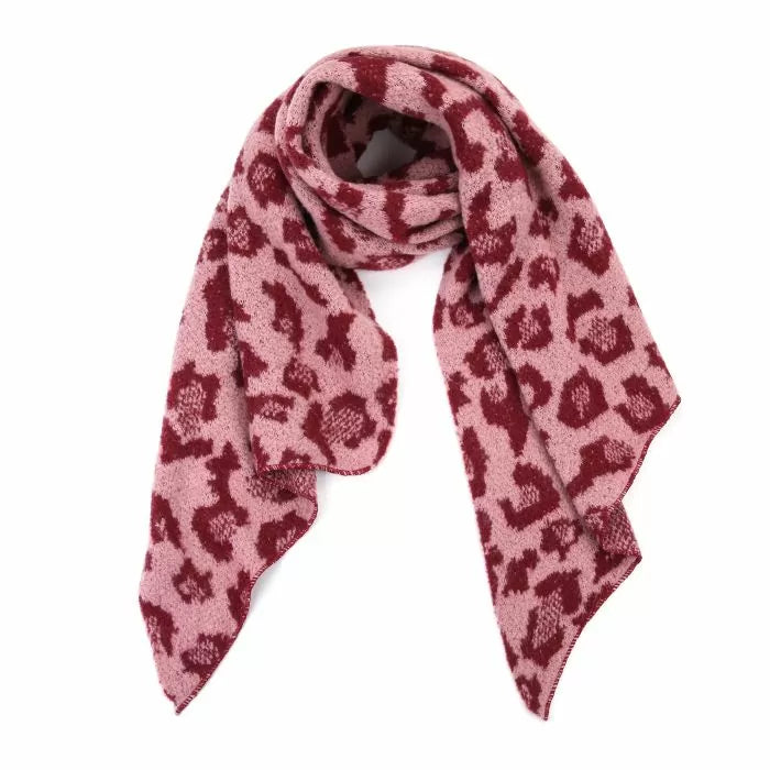 Sjaal panter - Roze