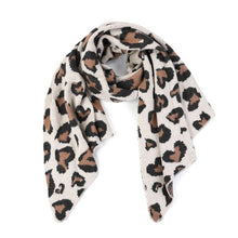 Afbeelding in Gallery-weergave laden, Sjaal panterprint - Beige
