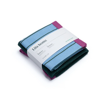 Afbeelding in Gallery-weergave laden, Theedoek en Handdoek Set Vivid Blue Green
