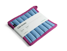 Afbeelding in Gallery-weergave laden, Pannenlappen Set Vivid Blue Green - set van 2
