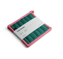 Afbeelding in Gallery-weergave laden, Pannenlappen Set Vivid Green Purple - set van 2
