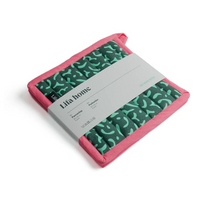 Afbeelding in Gallery-weergave laden, Pannenlappen Set Vivid Green Green - set van 2
