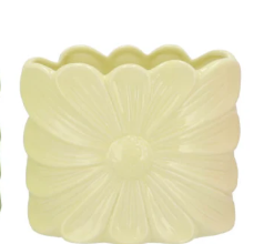 Bloempot klein - Geel
