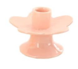 Kaarsenstandaard Bloem - Roze