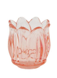 Tulp Waxinelichtje houder - Roze