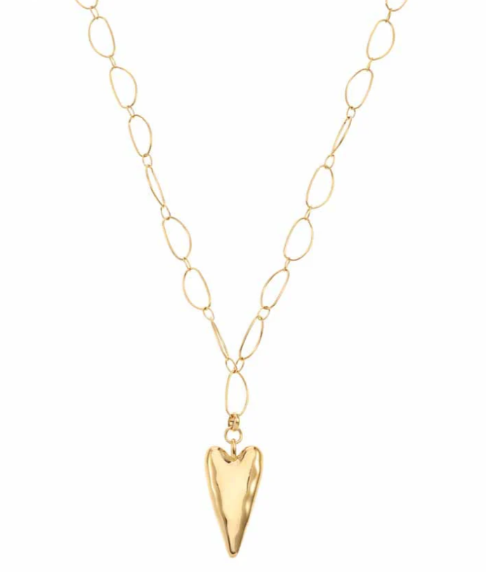 Ketting goud - Hart