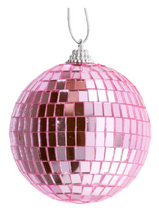 Afbeelding in Gallery-weergave laden, Kerstbal Disco - Licht Roze

