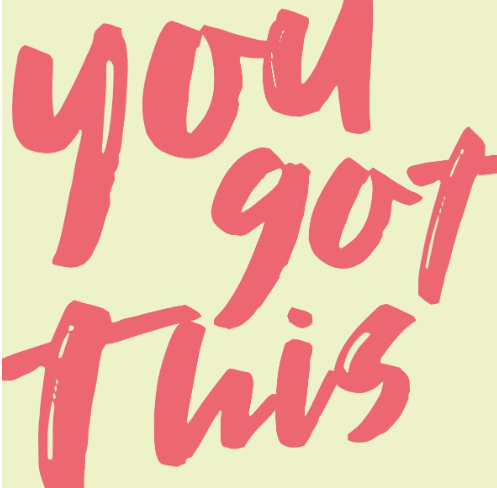 Tegeltje - You got this