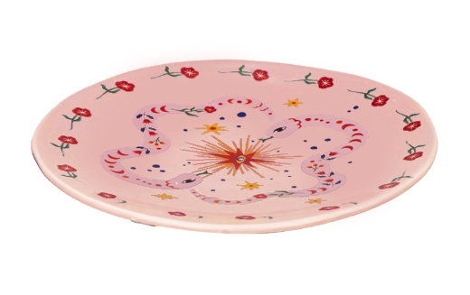 Bord - Slangen Roze