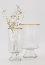 Afbeelding in Gallery-weergave laden, Zusss - Tafelvaas M Glas Ribbel
