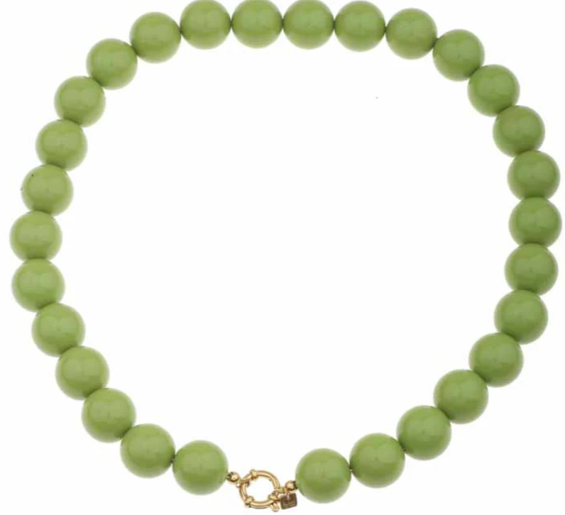 Kralenketting Dublin - Groen